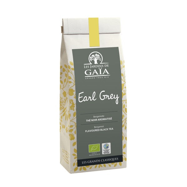 Jardins De Gaïa -- EOL Thé noir bio earl grey (bergamote) - 100 g